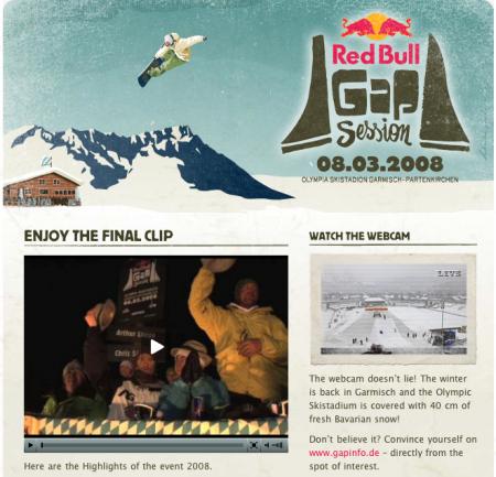 Red Bull Gap Sessions