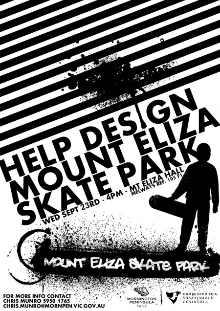 Help Design Mt Eliza Skate Park